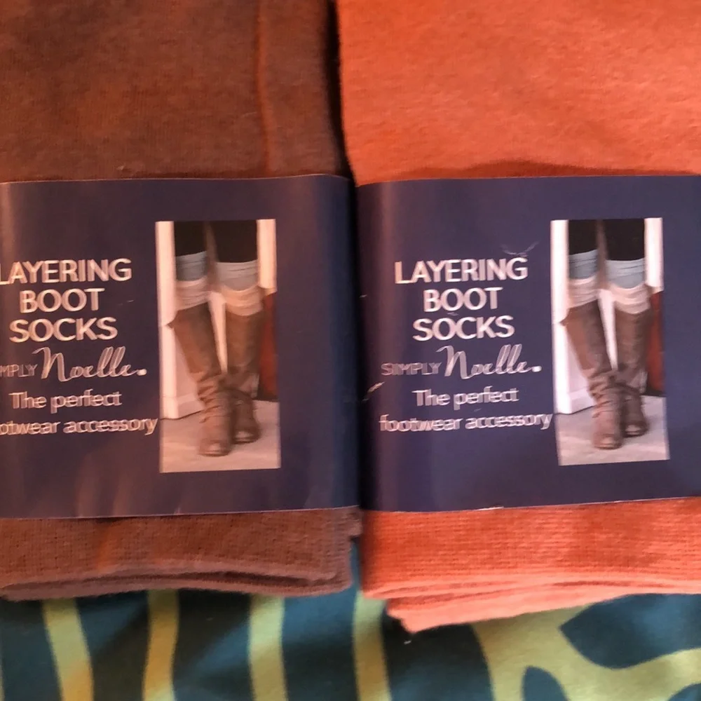 Two pairs layering boot socks - Picture 3 of 5